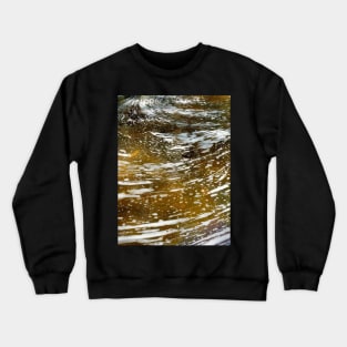 Water Stream in Pond Crewneck Sweatshirt